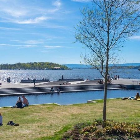 Luxury 2-Bedroom Apartment With Seaview In Oslo City Center Exterior foto
