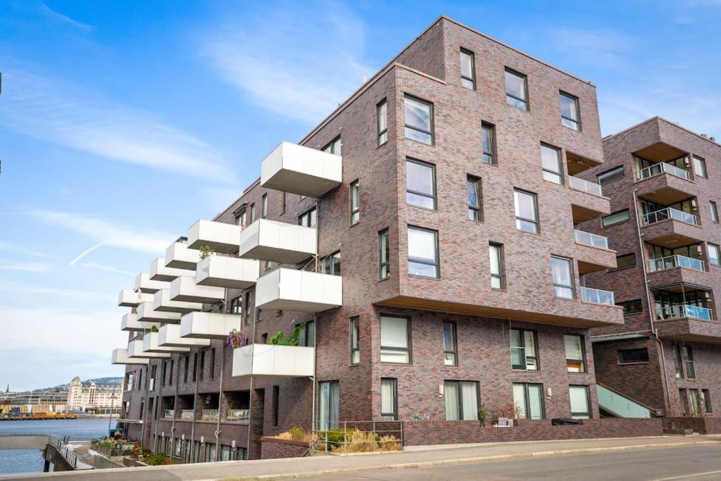 Luxury 2-Bedroom Apartment With Seaview In Oslo City Center Exterior foto